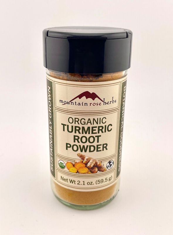 Turmeric Root Powder OG Bottle