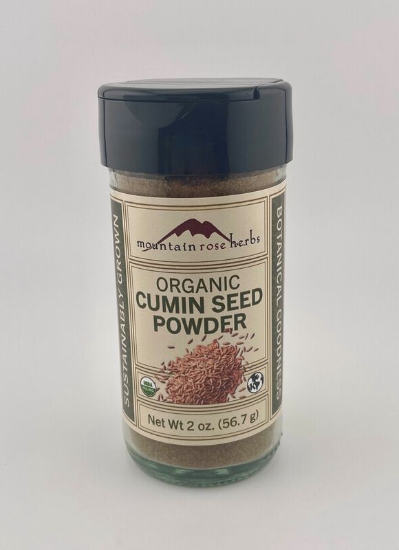 Cumin Seed Powder OG Bottle