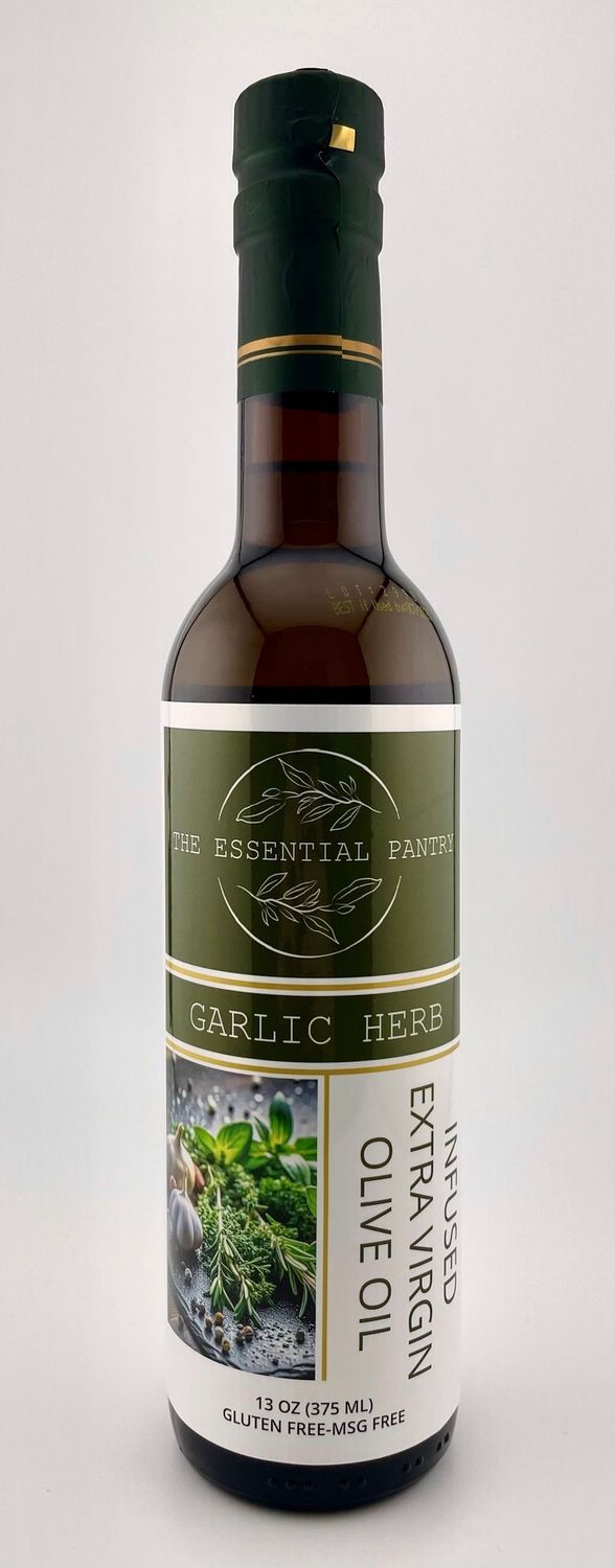 Garlic Herb Infused Olive Oil