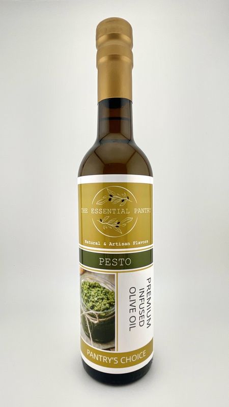 Pesto Natural Flavor Infused Organic Olive Oil 375 ml