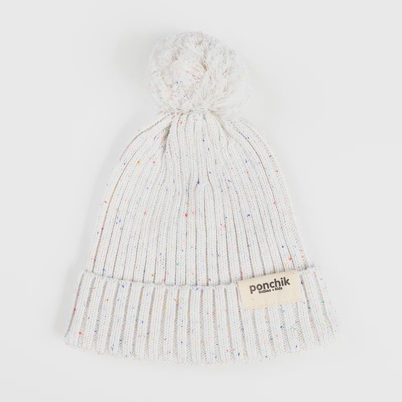 Ponchik Pompom Speckle Beanie