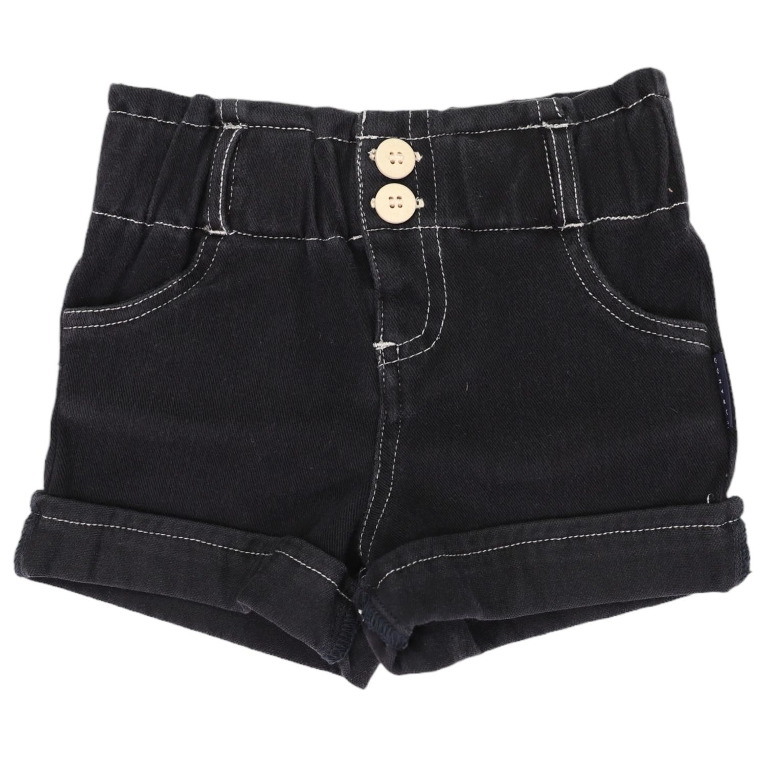 Korango High Waisted Soft Denim Knit  Short