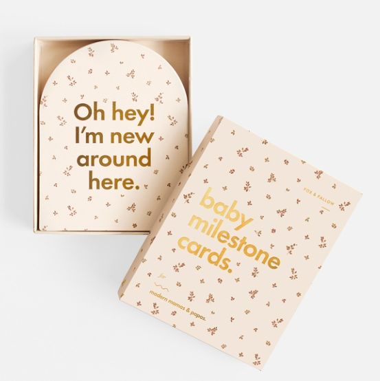 Baby Milestone Cards