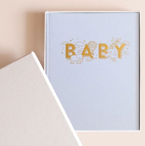 Baby Milestone Book Large Boxed