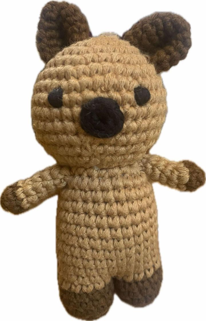 Mini Crochet Toy, Style: Bonnie Bear