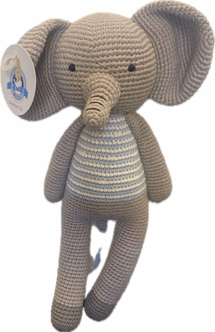 Crochet Toy Eddie Elephant