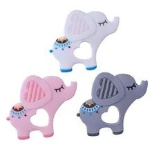 Silicone Elephant Teether