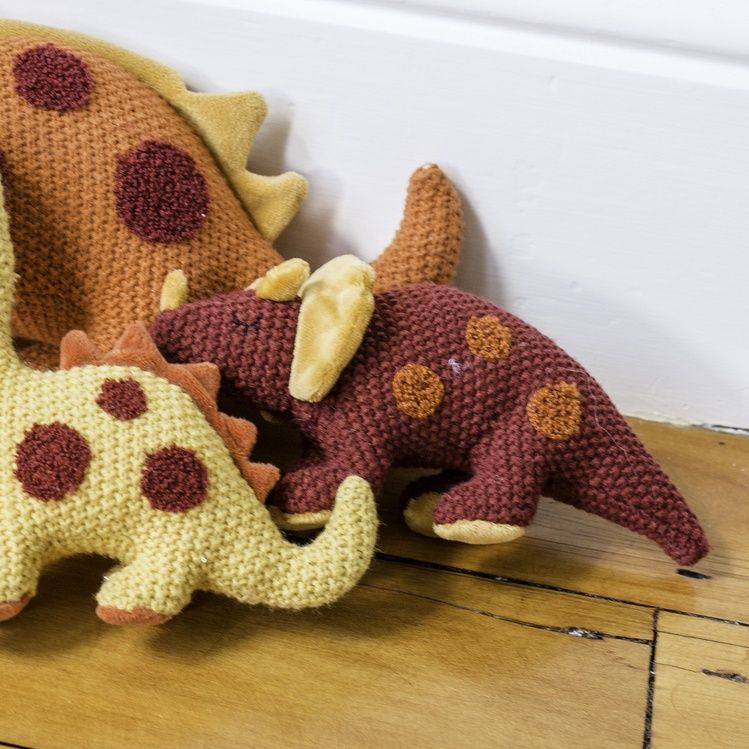 L &amp; G Tracey Triceratops Rattle