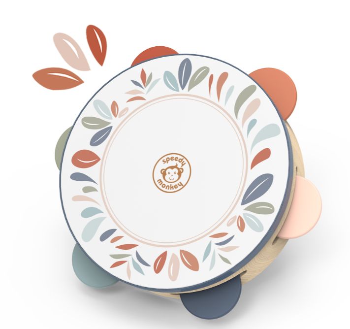 Speedy Monkey Tambourine