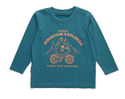 Crywolf Longsleeve Tee, Colour: Explorer Navy, Size: 1yr