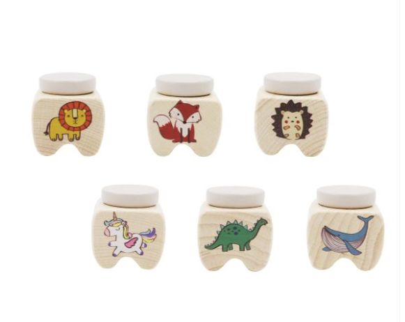 Wooden Tooth Fairy Box