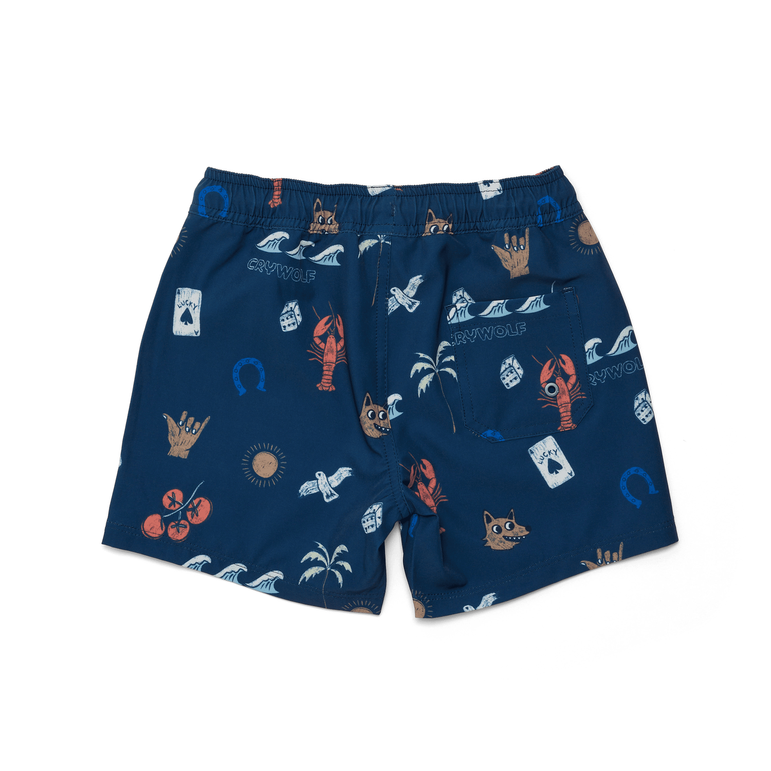 Crywolf Board Shorts Lucky Days