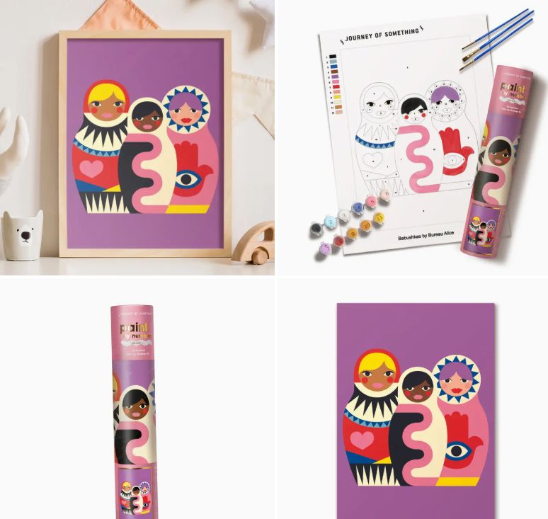 Paint By Numbers, Style: Babushkas