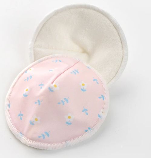 Bamboo Breast Pads, Fabric: Spring Breeze