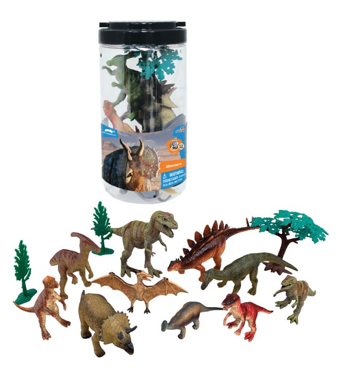 13 Pce Bucket of Animals