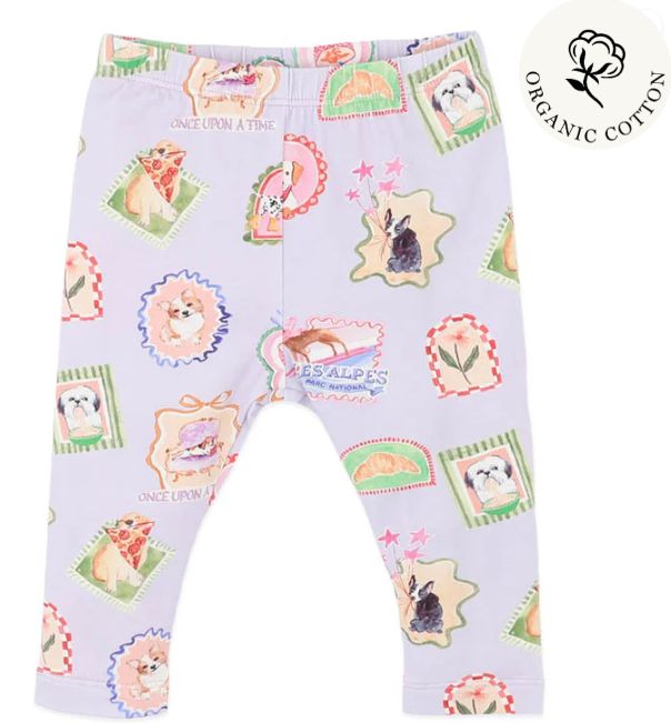Winter Vacay Print Leggings