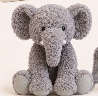 Lily &amp; George Peanut the Elephant