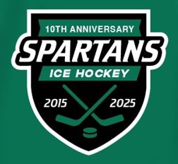Spartans Ice Hockey  - 10th Anniversary Jersey