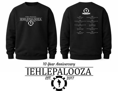 Iehlepalooza - 10 Year Crew neck