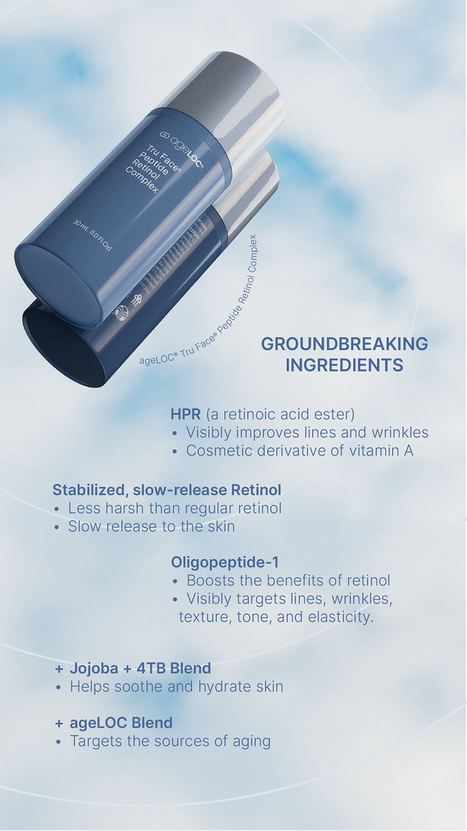 Peptide Retinol Complex + Peptides - refillable - ageLoc-