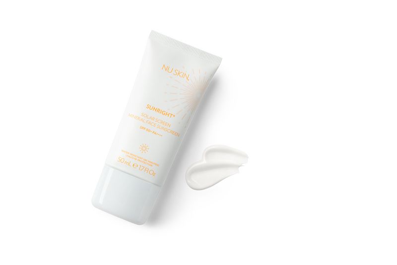 Solar Screen Mineral Face Sunscreen Broad Spectrum SPF 50+  - Sunright