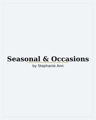 Seasonal &amp; Occasions