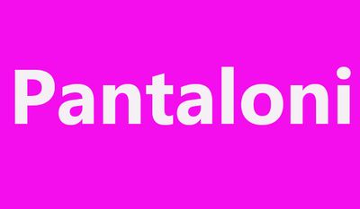 Pantaloni