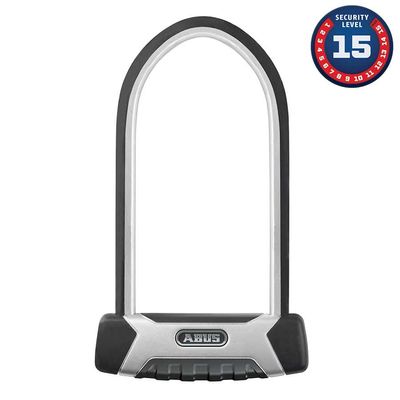 ABUS / GRANIT, XPLUS / 540 / U-LOCK &amp; KEY / USH / 160 x 230MM - 6.3&#39;&#39; x 9&#39;&#39; / 13MM /BLK