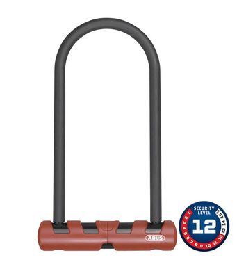 Abus, Ultimate 420, U-Lock, 14mm x 160mm x 230mm (14mm x 6.3&#39;&#39; x 9&#39;&#39;), With USH bracket