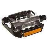 EVO, Swivel Alloy, Pedals, Body: Aluminum, Spindle: Steel, 9/16&#39;&#39;, Silver