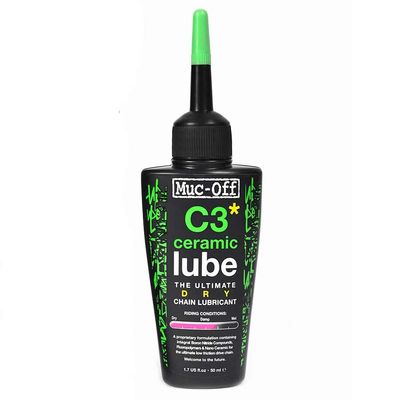 Muc-Off, Ceramic Dry Lubricant, 50ML with UV Torch