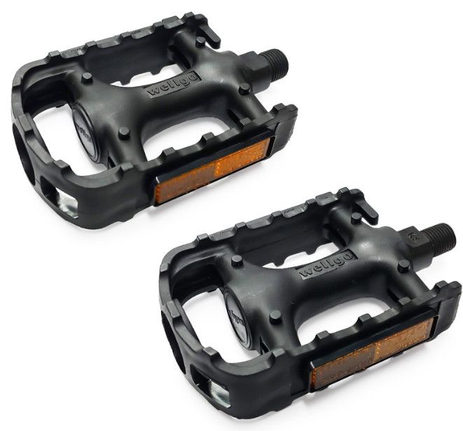 DAMCO Pedals, Plastic MTB 1/2&quot; LU-895