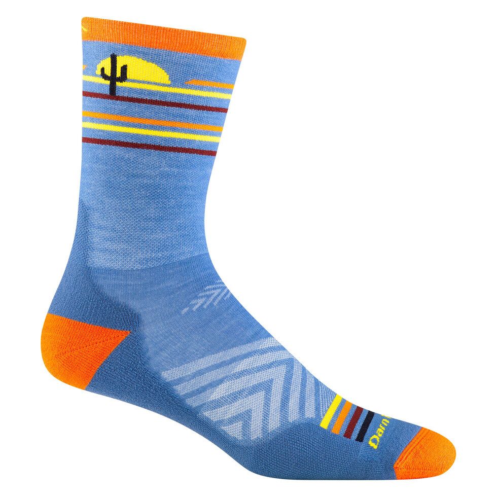 Darn Tough M Frontrunner Micro Crew Ultra-Lightweight Sock, Surf-L