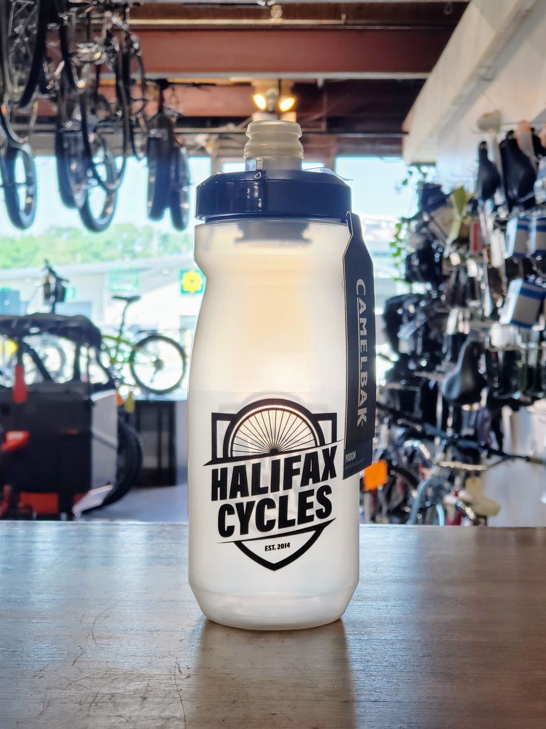 CAMELBAK Halifax Cycles bottle, Podium 21oz Clear/Black