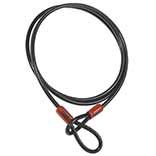 Abus, Cobra Loop, Cable, 10mm, 140cm, 4.6&#39;, Black