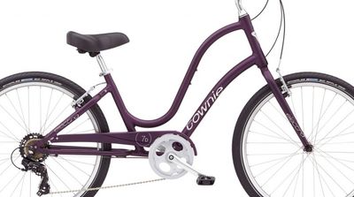 Electra Townie Original 7D Step-through, Color: Matte Violet