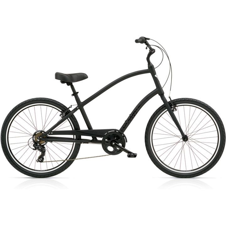 Townie Original 7D Step-Over, Color: Matte Black
