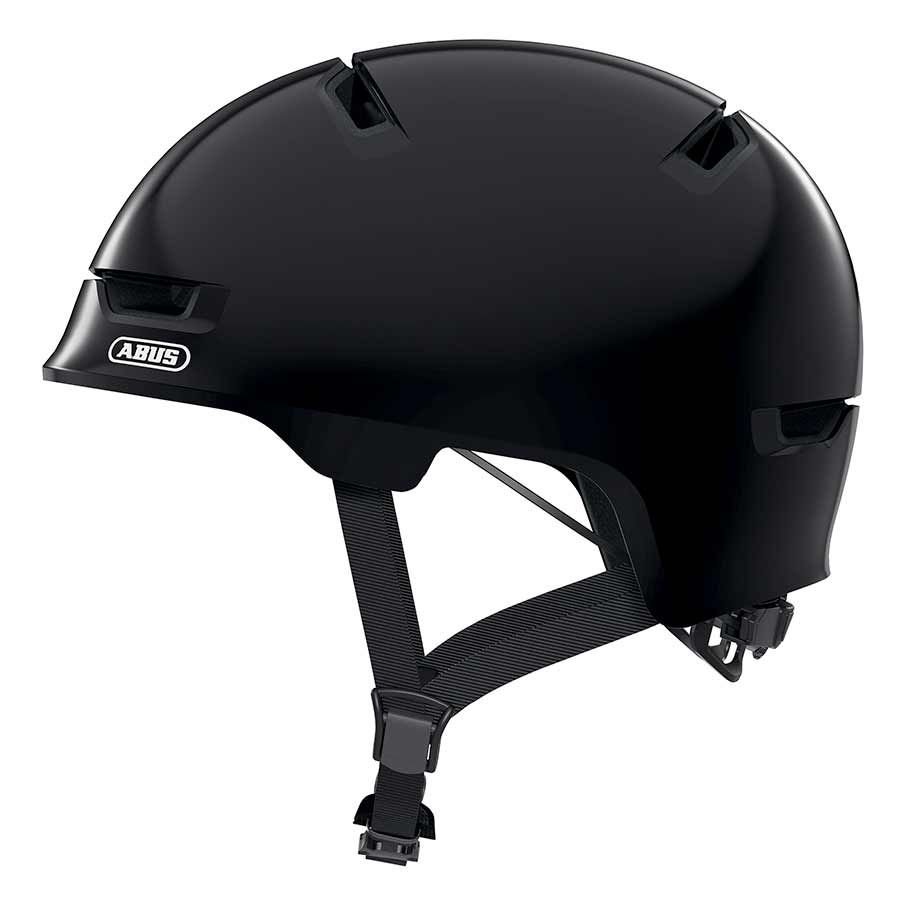 Abus Scraper Kid 3.0, Color: Shiny Black, Size: S