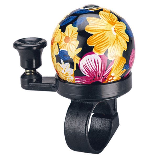 49N Floral Bouquet Dinger Bell BLACK
