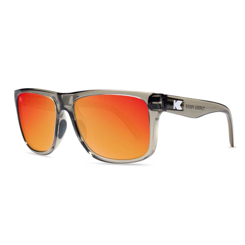 Knockaround Torrey Pines Sport, Color: Clear Grey/Red Sunset