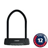 Abus, Granit Plus 470, U-Lock, Key, 12mm, 15.0cm x 23.0cm, 5.9&quot; x 9&quot;, SH B, Black