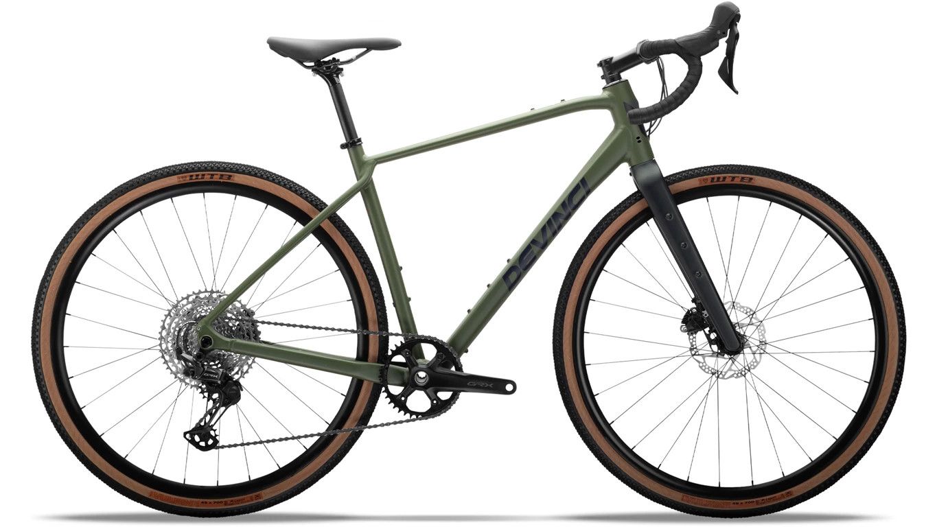 Devinci Hatchet Vista GRX 610 12's, Color: Olive, Size: SM