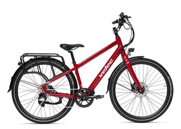 Velec Citi 350, Color: Red, Size: Med