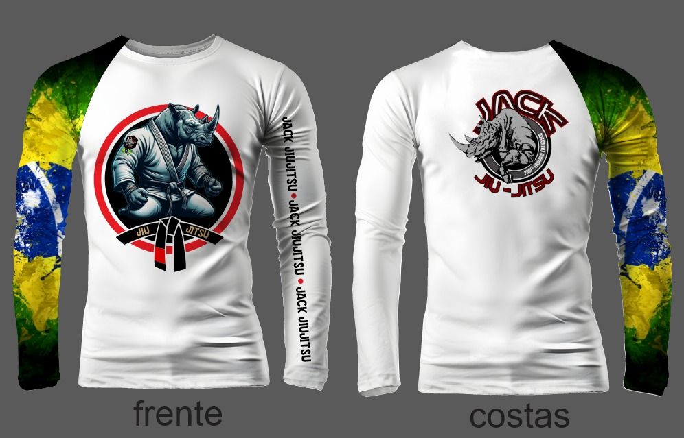 Rash Guard - Branca - Longa