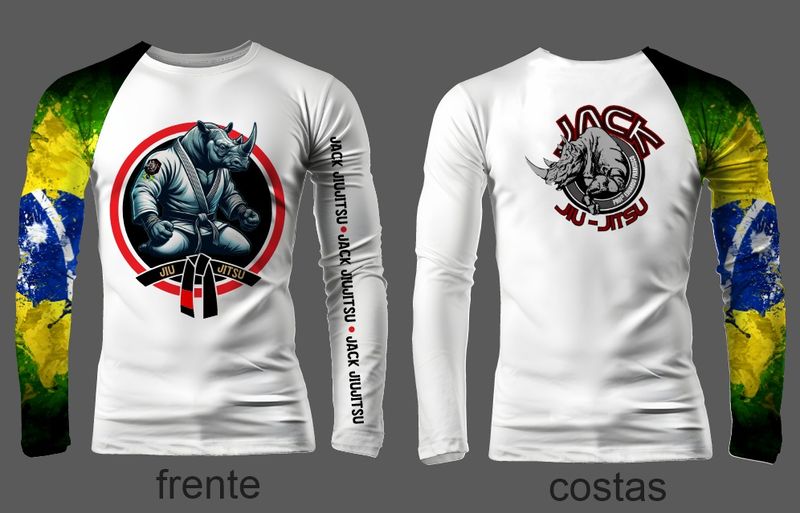 Rash Guard - Branca - Longa