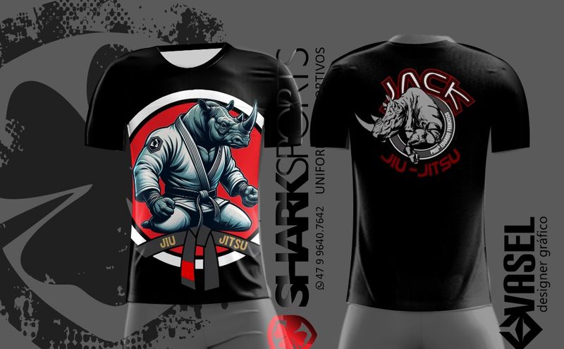 Camiseta Rash Guard Preta