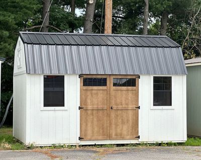 10x16 Lofted Garden Shed #01726