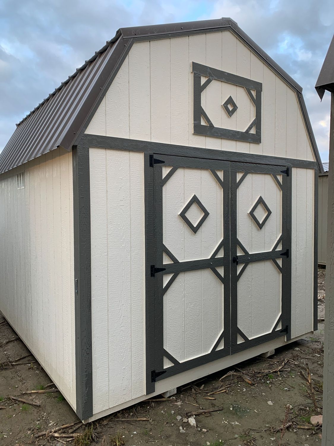 10x12 Lofted Barn #01400