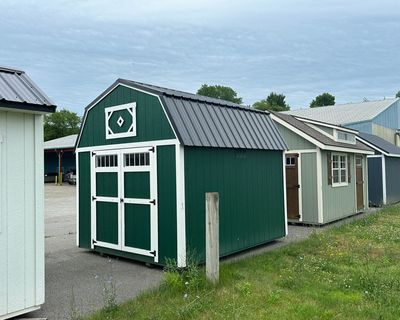 10x12 Lofted Barn #01389