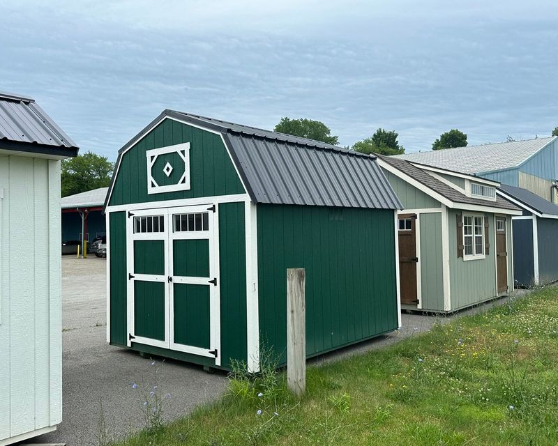 10x12 Lofted Barn #01389